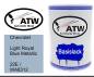 Preview: Chevrolet, Light Royal Blue Metallic, 22E / WA8312: 500ml Lackdose, von ATW Autoteile West.